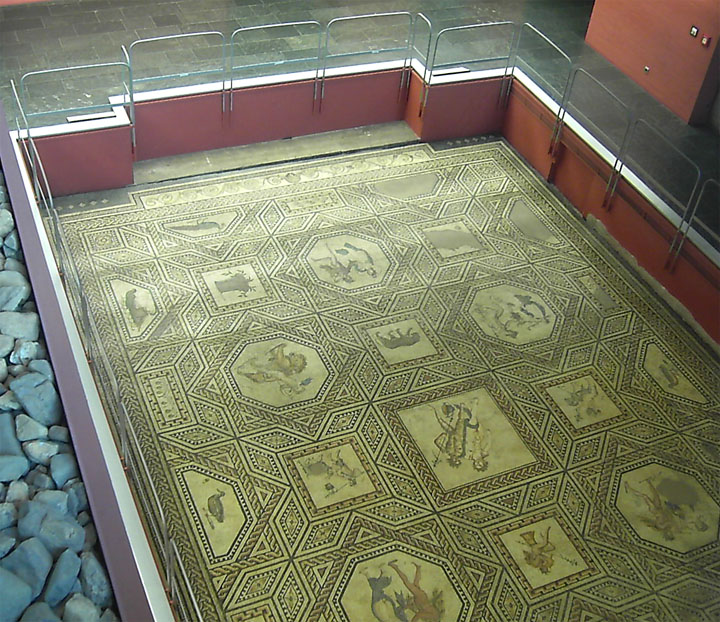 Кёльн, римская мозаика